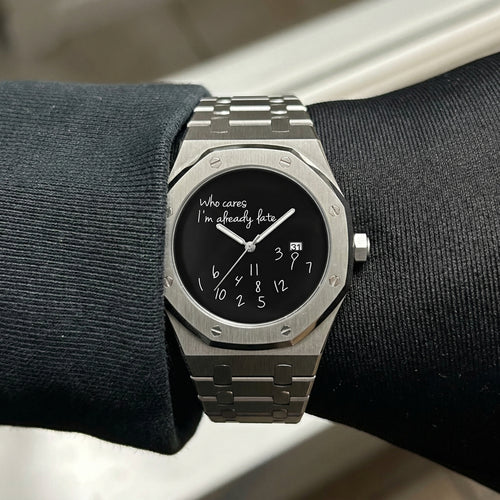 ÉDITION - The Late One - Argent/Noir