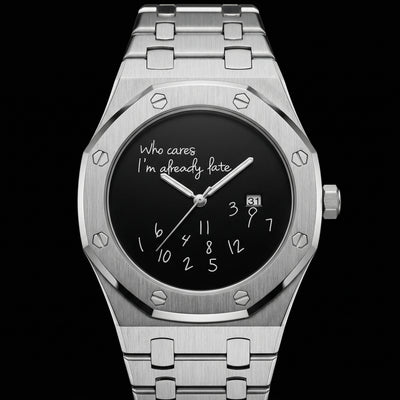 ÉDITION - The Late One - Argent/Noir