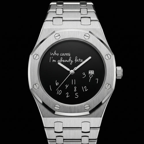 ÉDITION - The Late One - Argent/Noir